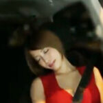 ドライブ中に我慢出来なくなった男子とカーセックス