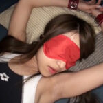 彼氏の性癖で目隠し・手錠・競泳水着で楽しむH♡