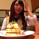 P活している女子校生が制服着たままH