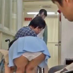 彼氏のお見舞いに来たお姉さんが隣のベッドの患者さんに寝取られる