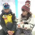 スキー場でマッサージのはずが寝取られてしまうお姉さん