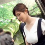 銀座で買い物中にイケメンにナンパされホテルへ！