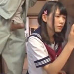 親の留守中に作業員に襲われてしまうJK